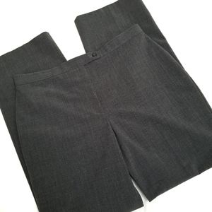 JM Collection Grey Tailored Dress Slacks Pants 14